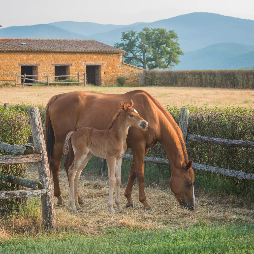 Élevage de chevaux, Les Écuries de l'Ormaie, Pommiers-en-Forez